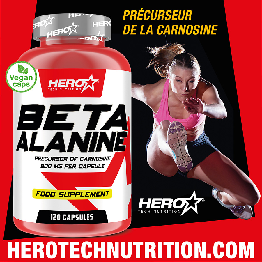 BETA-ALANINE BETA ALANINE HERO TECH NUTRITION CARNOSINE CAPSULES herotechnutrition